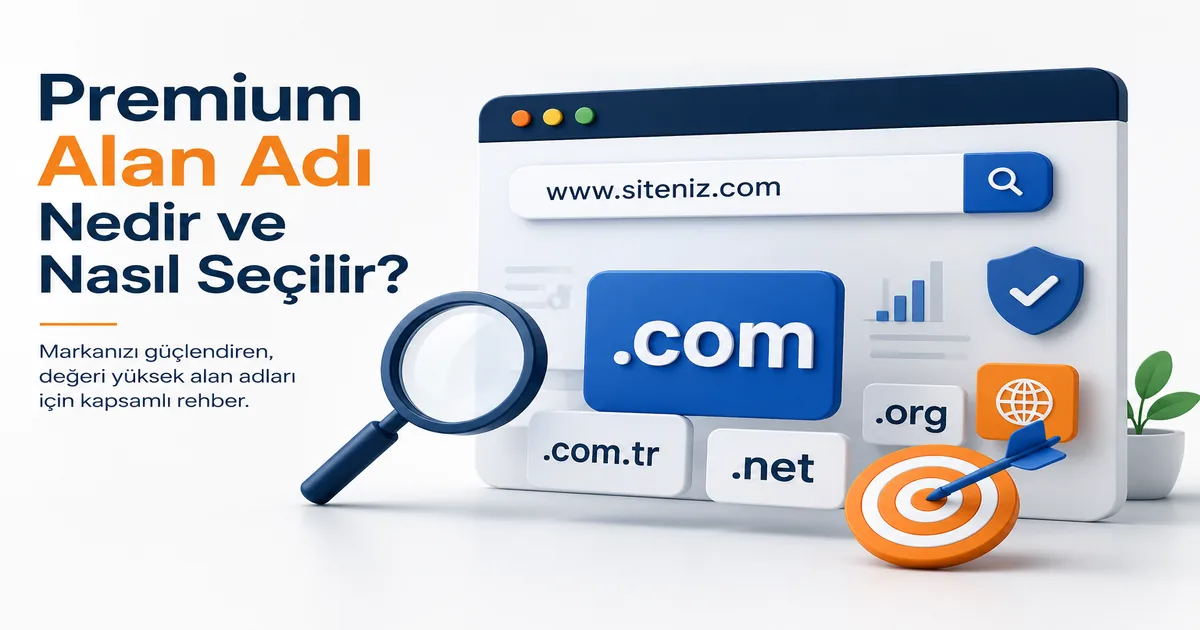 Premium Alan Adı Nedir ve Nasıl Seçilir?