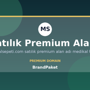 MedicalSepeti.com Satılık Premium Alan Adı Medikal Ürünler
