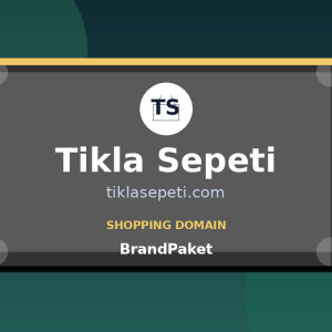 TiklaSepeti.com premium domain logo